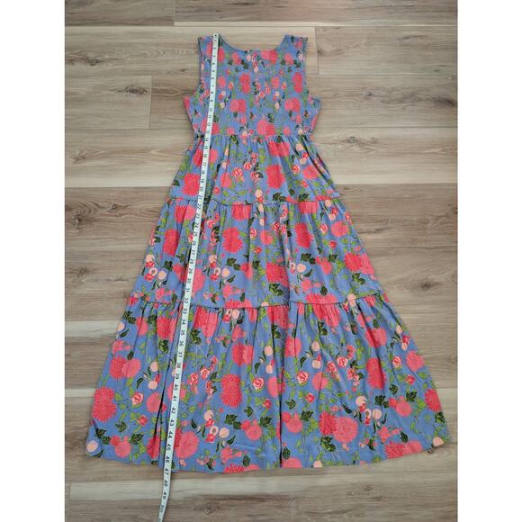 NWT Duluth Trading Co Lightweight Longtail Smocked Sun Dress size Small - Picture 7 of 7